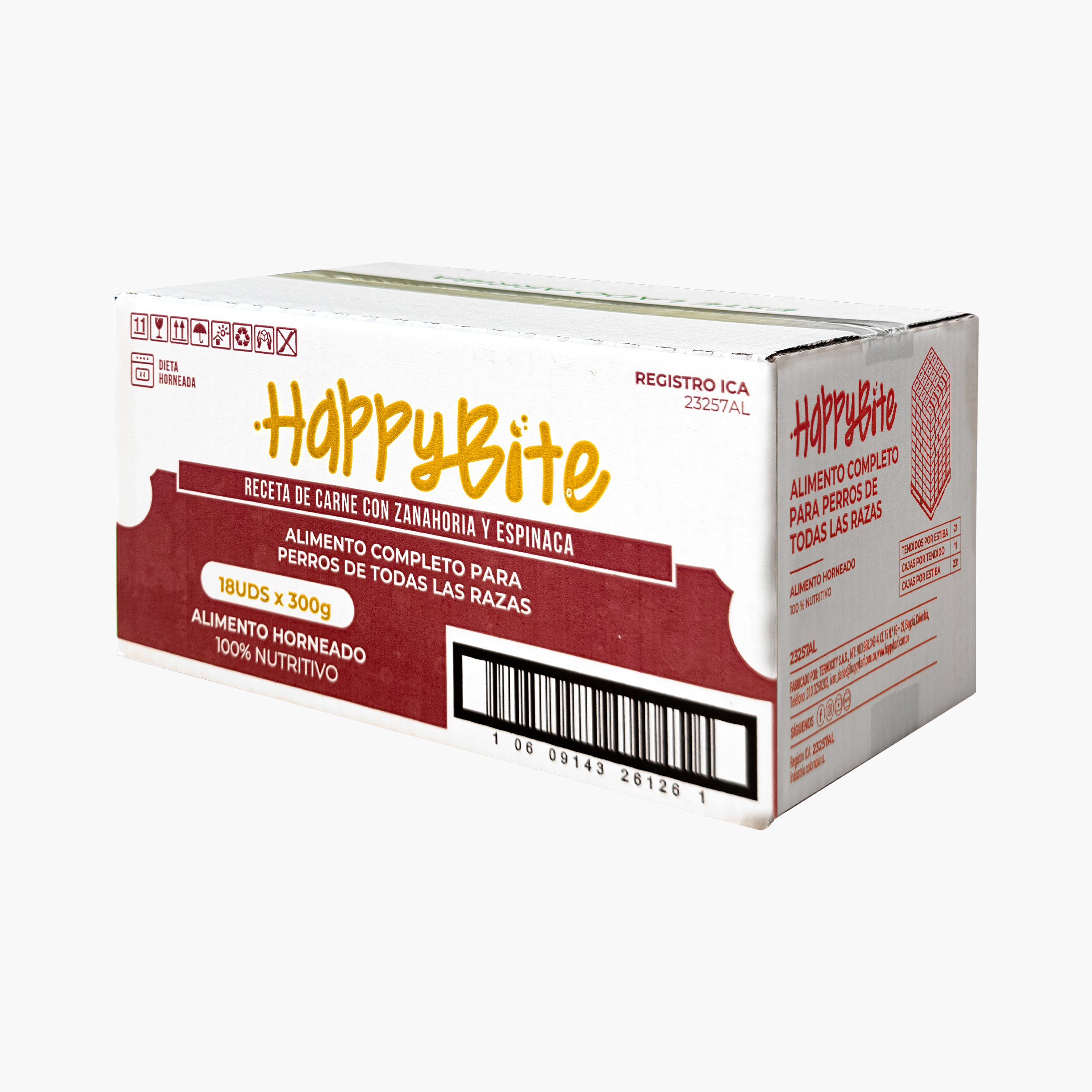 HappyBite Carne | 300gr | Caja 18 Unid. - Imagen 7