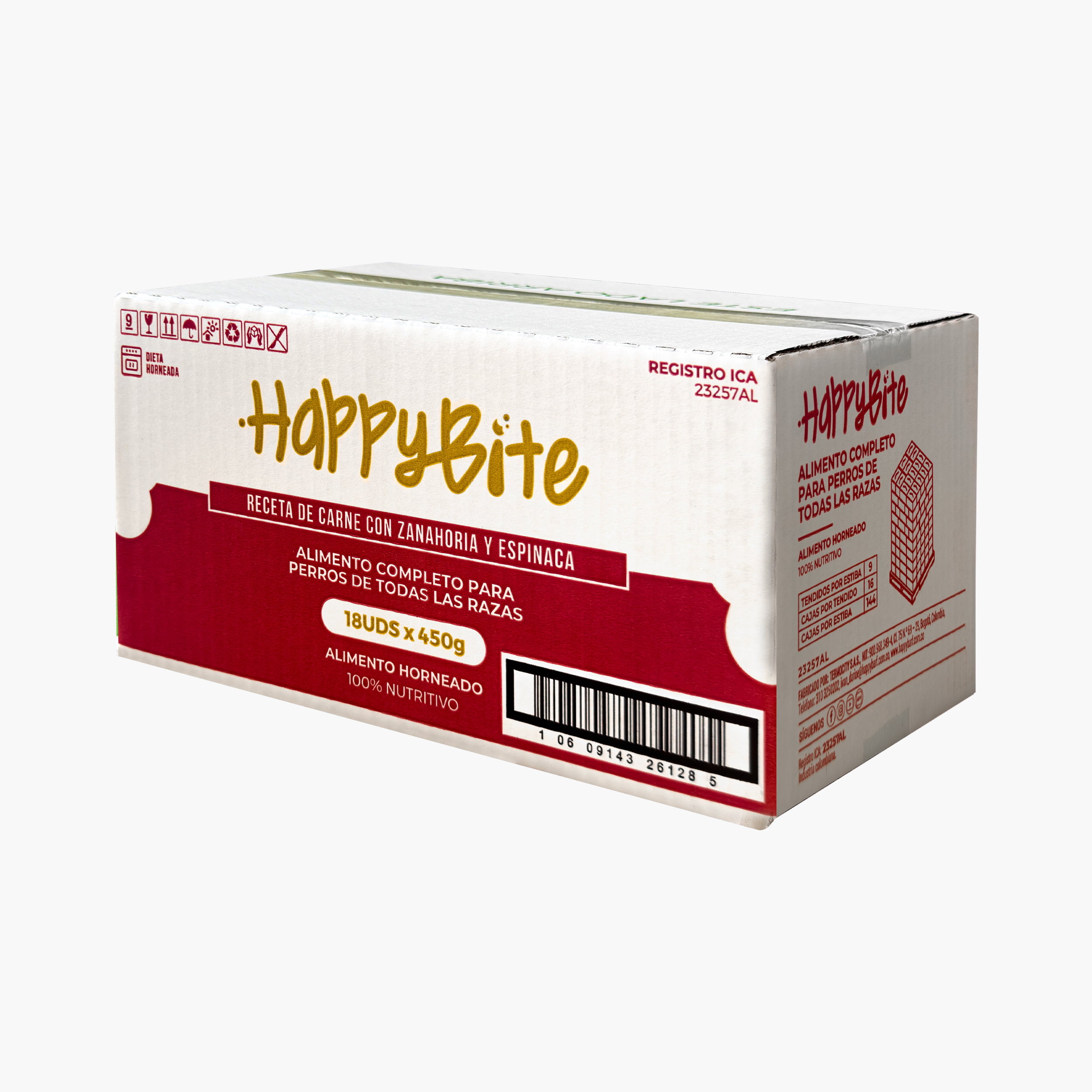 HappyBite Carne | 450gr | Caja 18 Unid. - Imagen 6