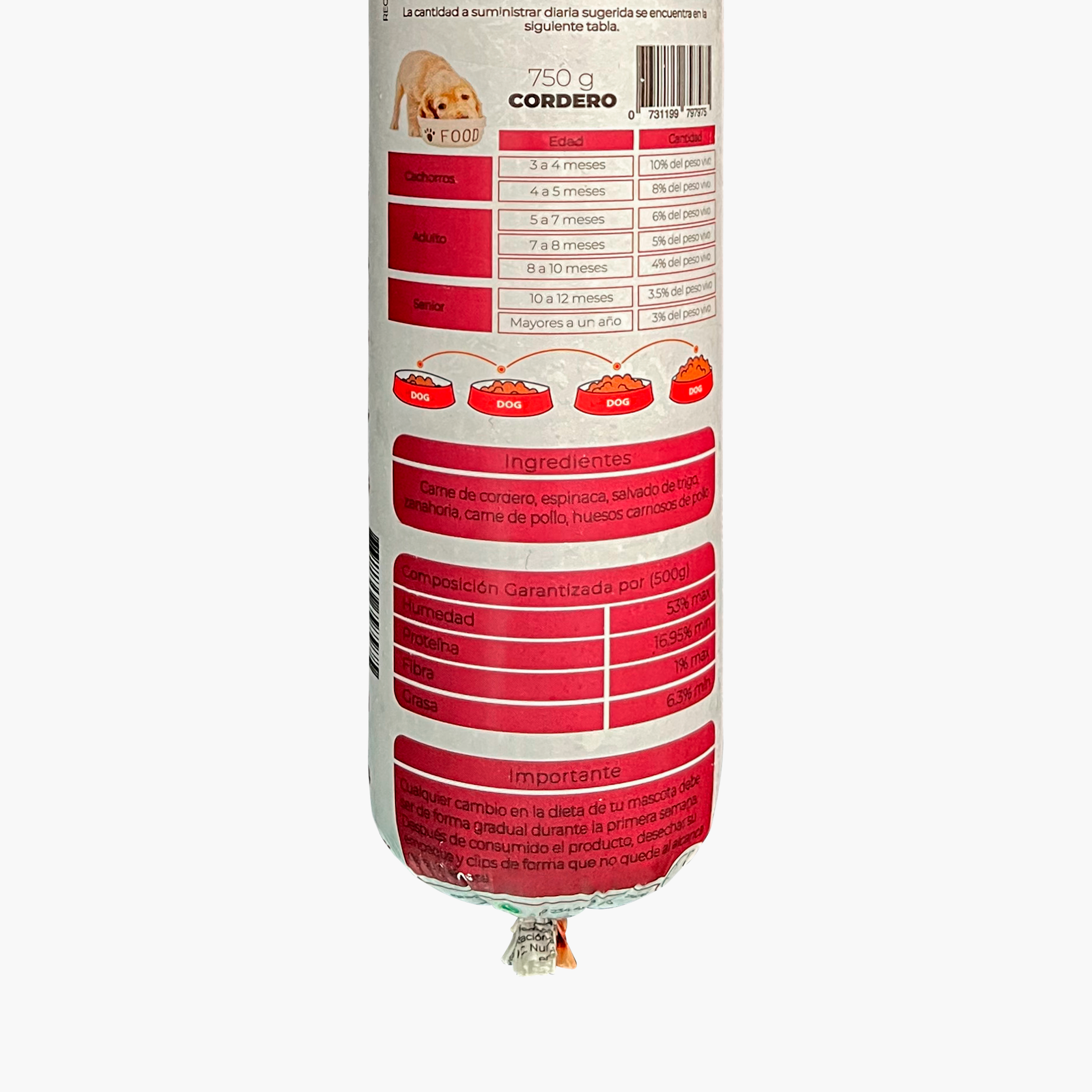 HappyBarf Cordero | 750gr - Imagen 3